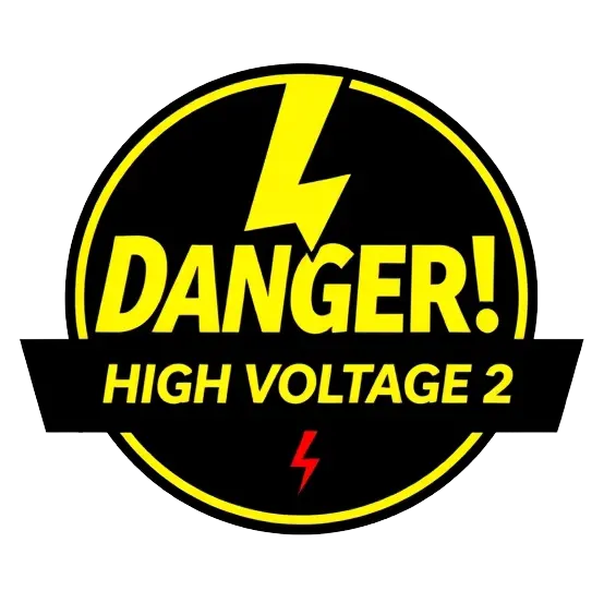 Danger! High Voltage 2 slot machine logo